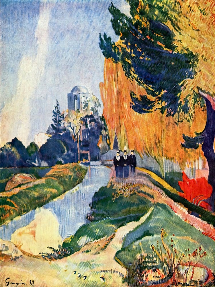 Les Alyscamps (1888), Paul Gauguin