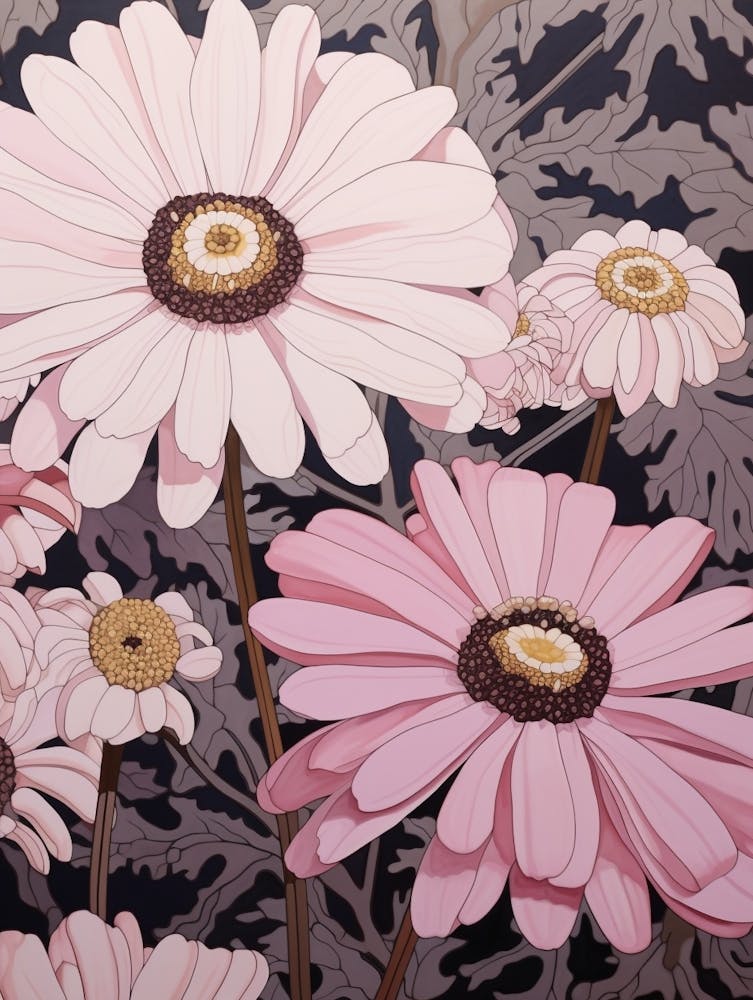 Flower Illustration Cineraria 4