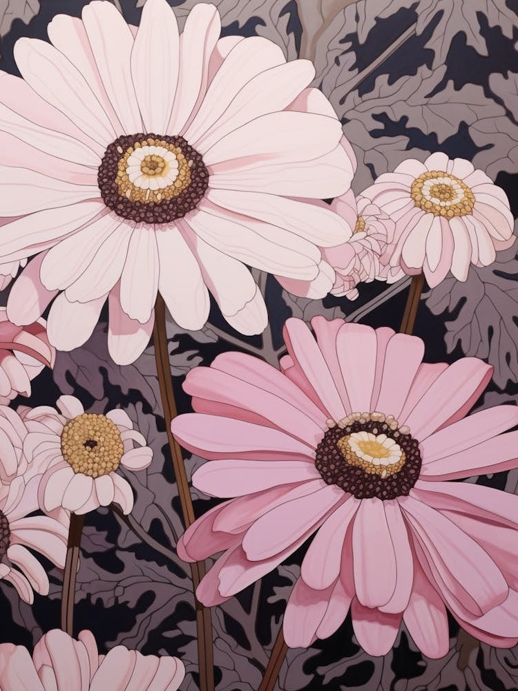 Flower Illustration Cineraria 4