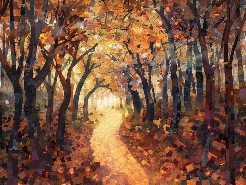 Autumn Forest Path