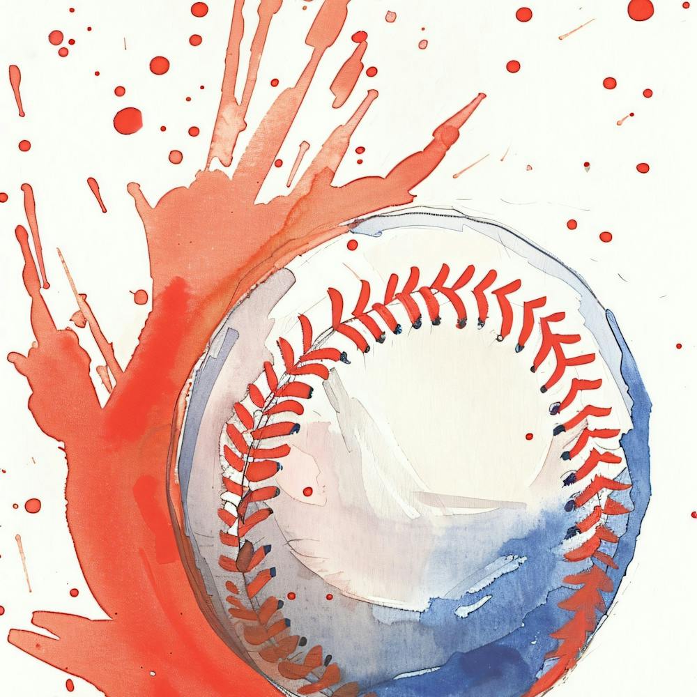 Baseball Painting 1