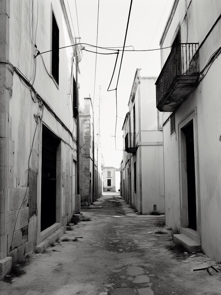 Otranto, Italy, Black And White Photography 4