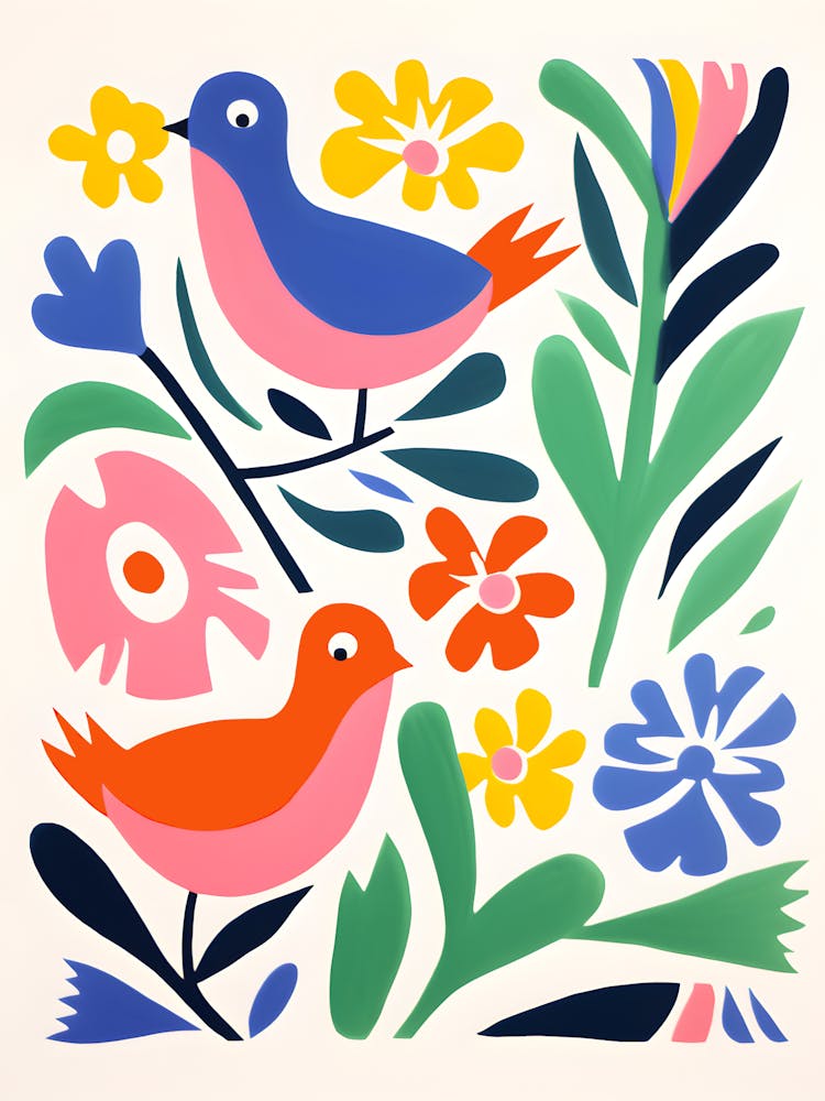 Birds On A Branch