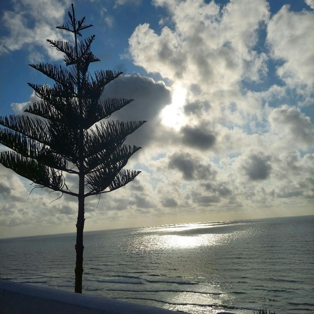 Sunrise Over The Ocean