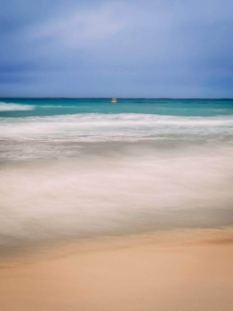 Abstract Caribbean Beach