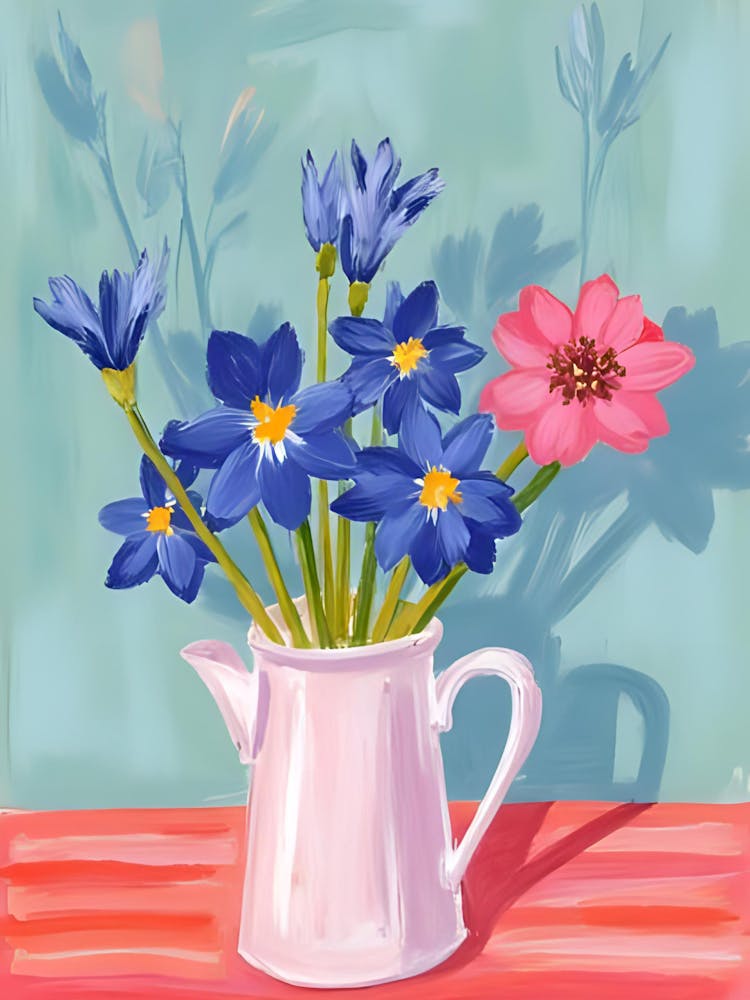 Blumen in einem Krug
