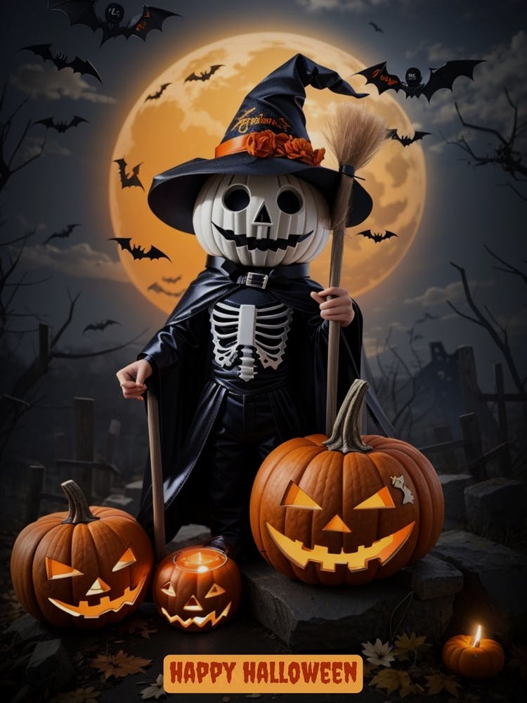 Happy Halloween Kürbis