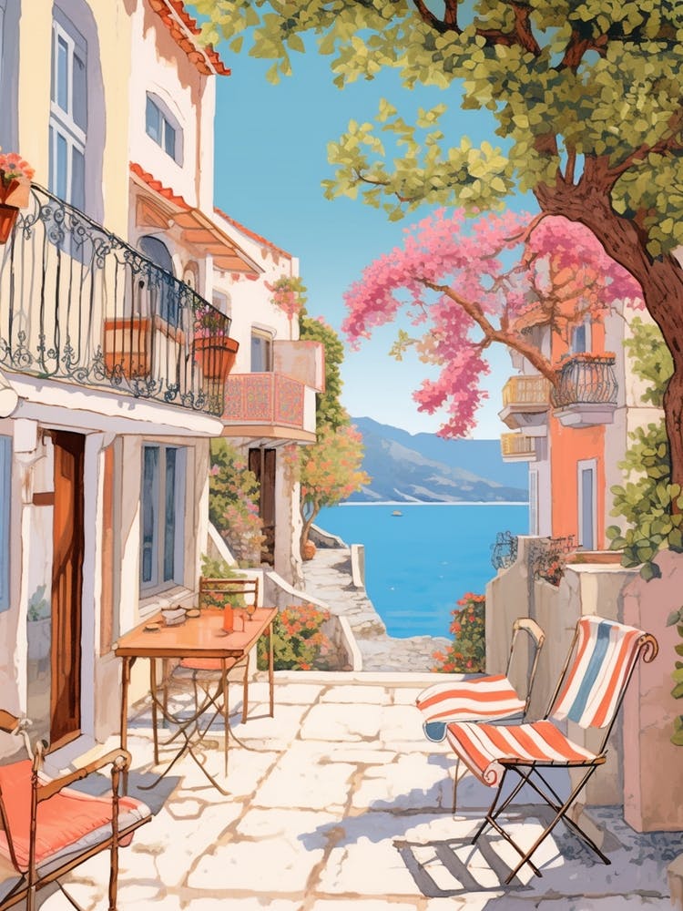 Fethiye Türkei 4 Illustration