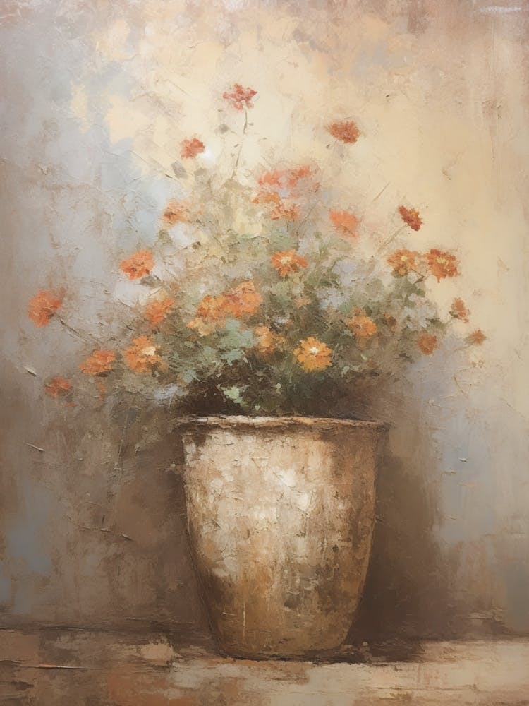 Flowers In A Pot