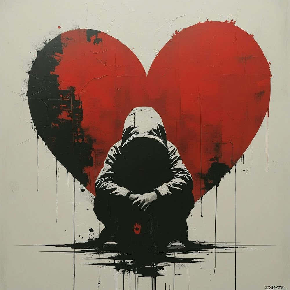 'Heart' By Banksy 1