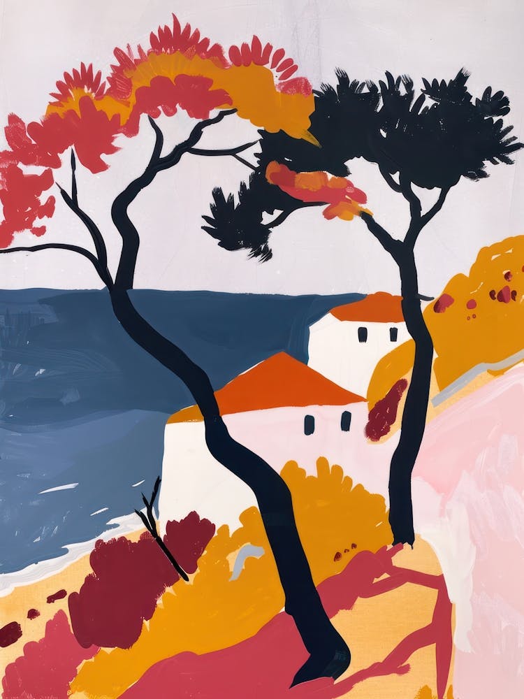 Travel Poster Happy Places Santander 3