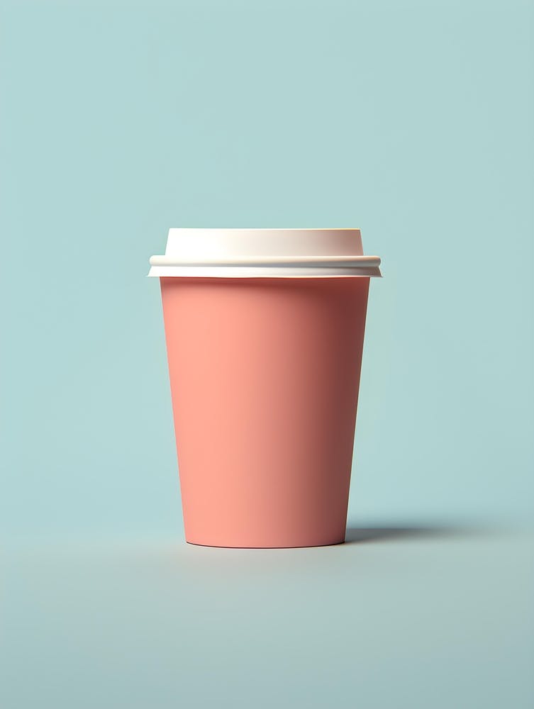 Coffee To Go in Pastel Colors
