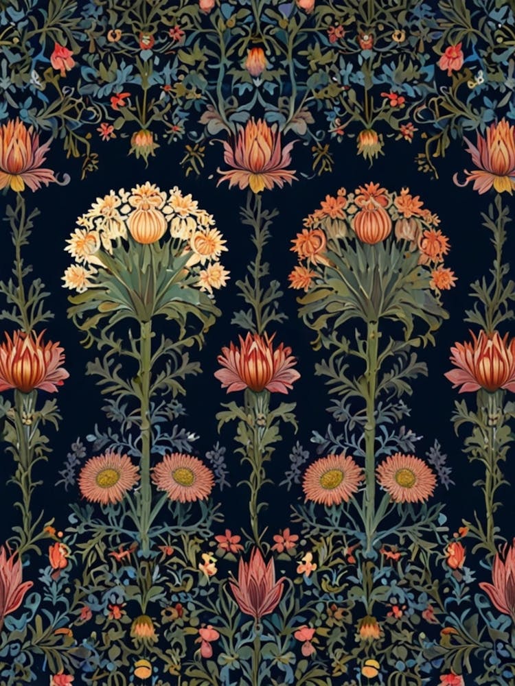 William Morris Floral 3