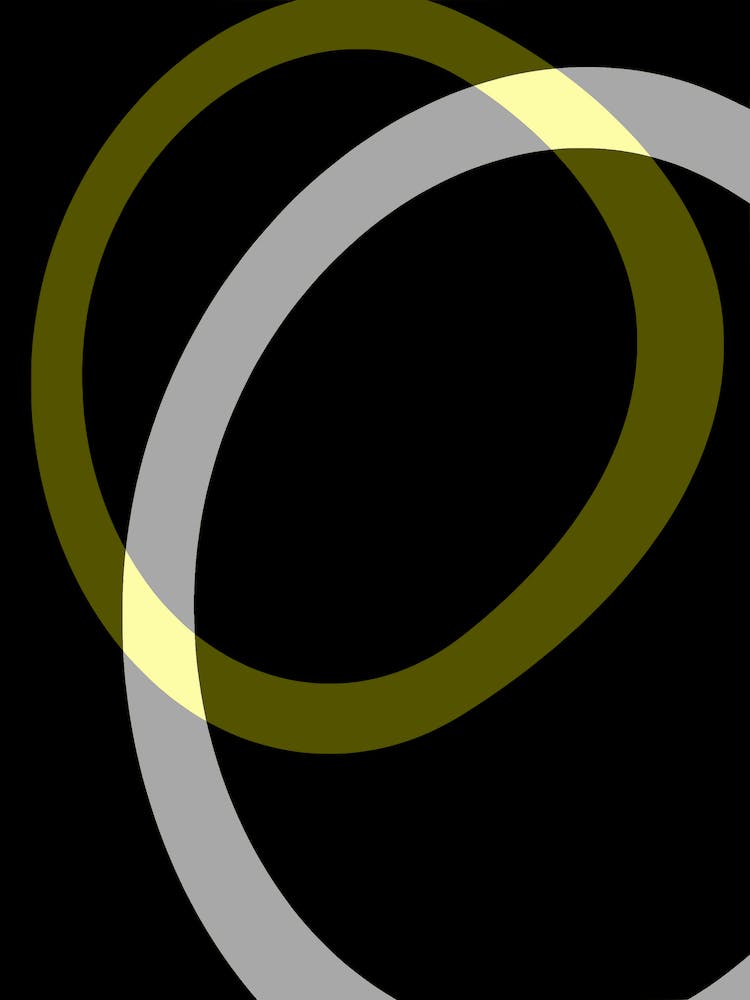 Yellow and Grey Minimal Abstract