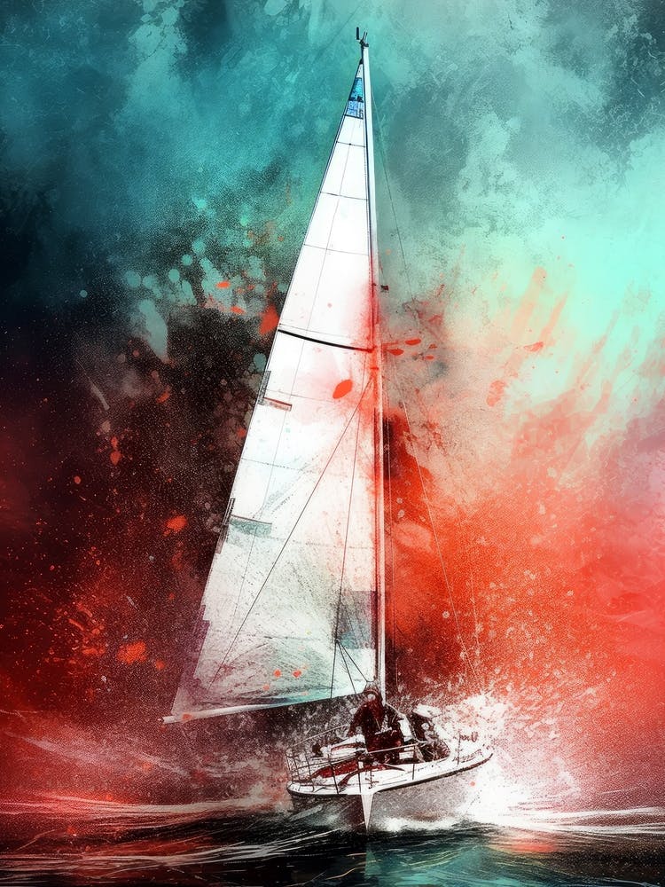 Sailboat In The Ocean 6 sport