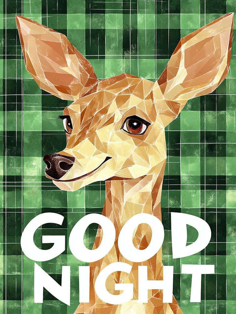 Glowing Paws Good Night Children S Prints & Kids Posters