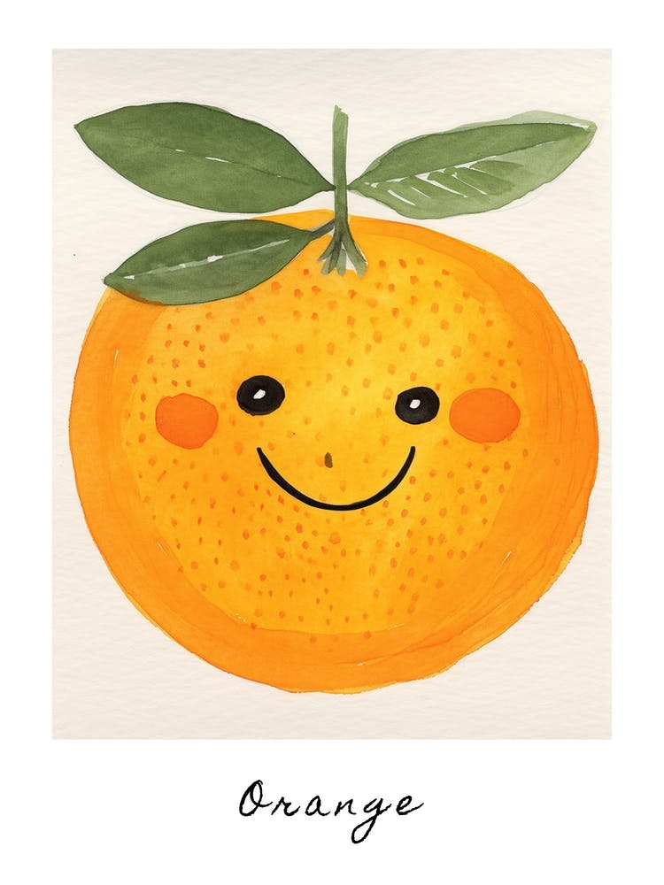Friendly Kids Orange 1 Poster