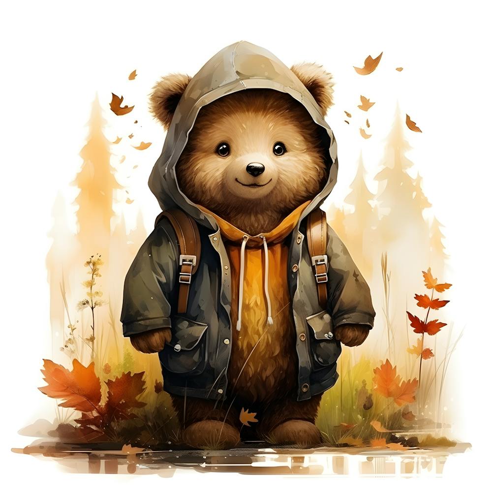 Cute Cub Adorable Bear Art
