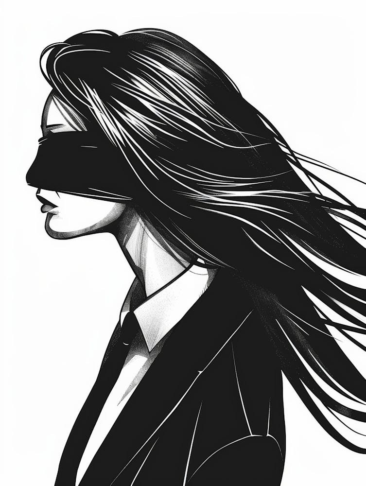 Blindfolded Woman 4