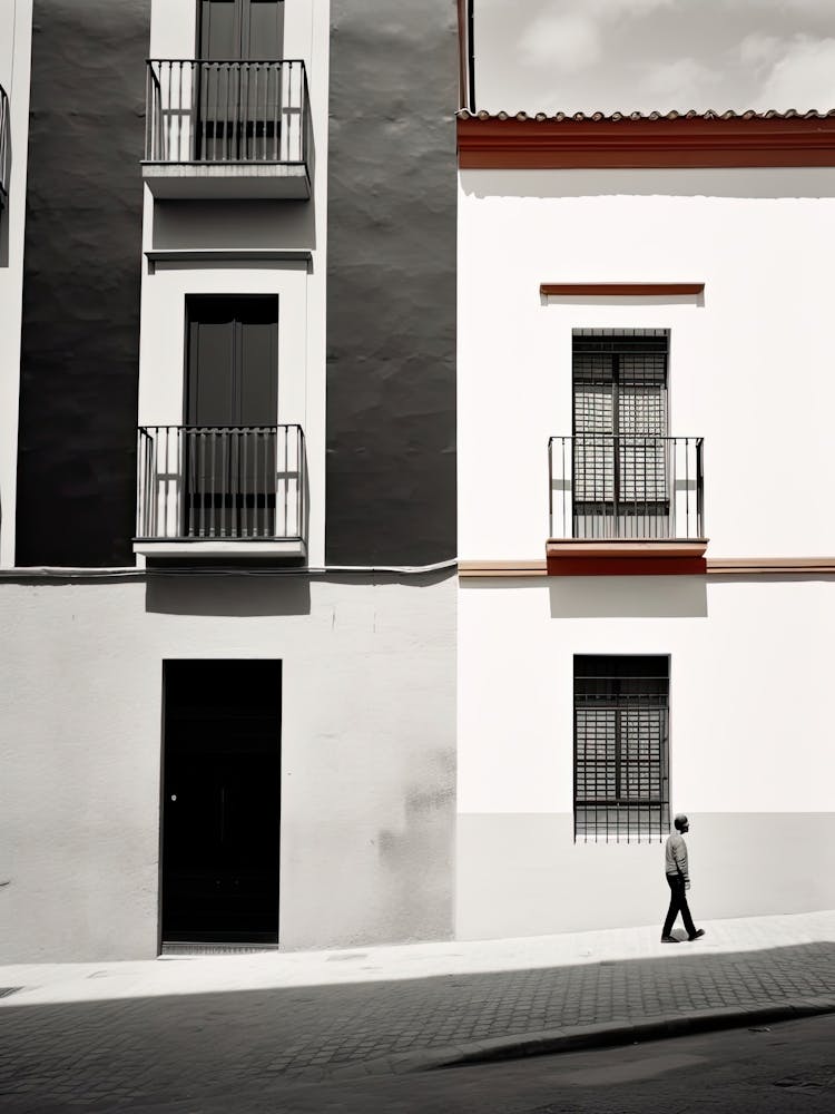Seville, Spain, Spain, Black And White Photography 4