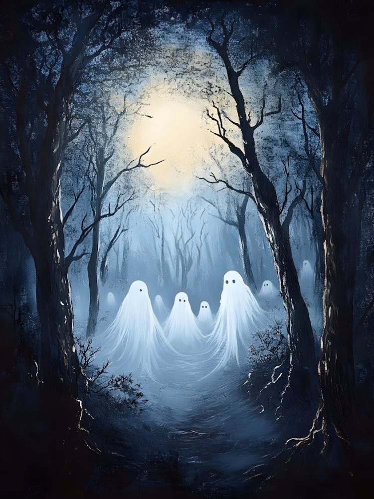 Geister im Wald