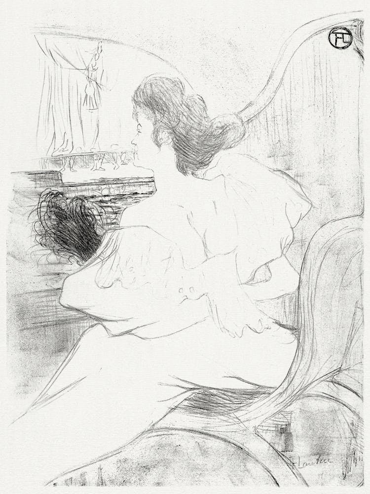 Cover For L’Estampe Originale (1895), Henri de Toulouse-Lautrec