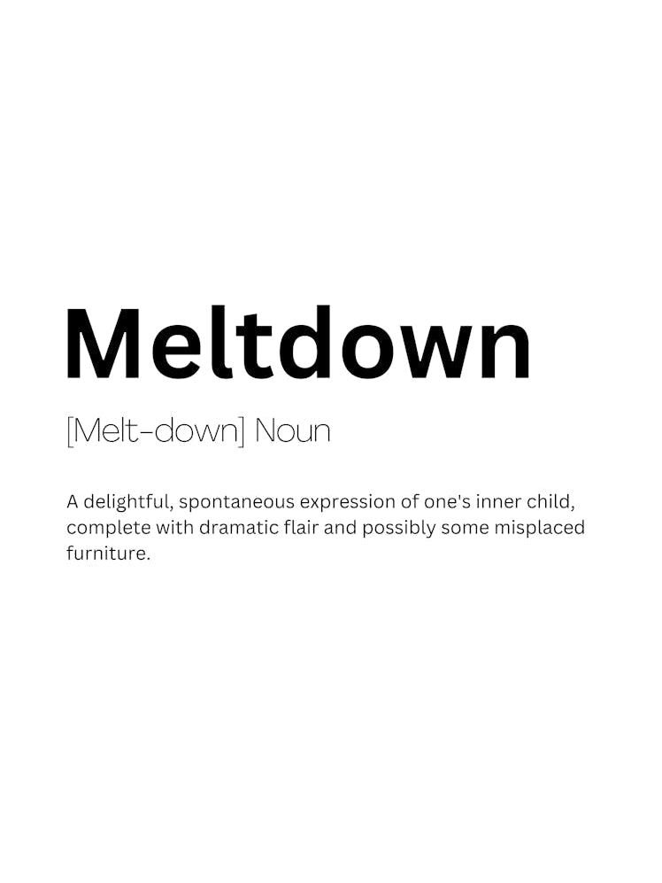 Meltdown Definition Meaning