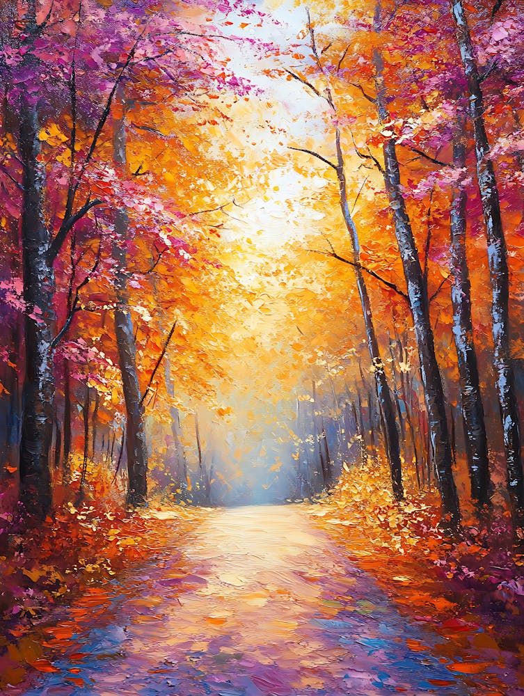 Beautiful Autumn Painting 19