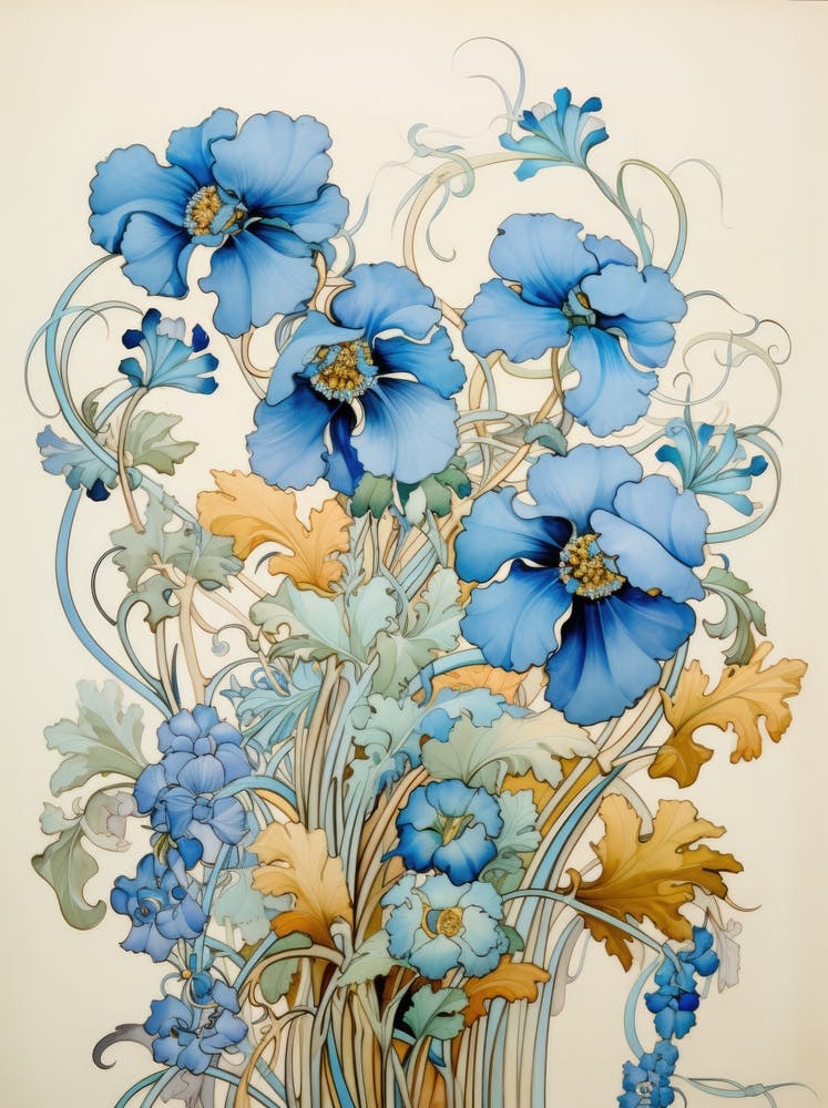 Blue Flowers