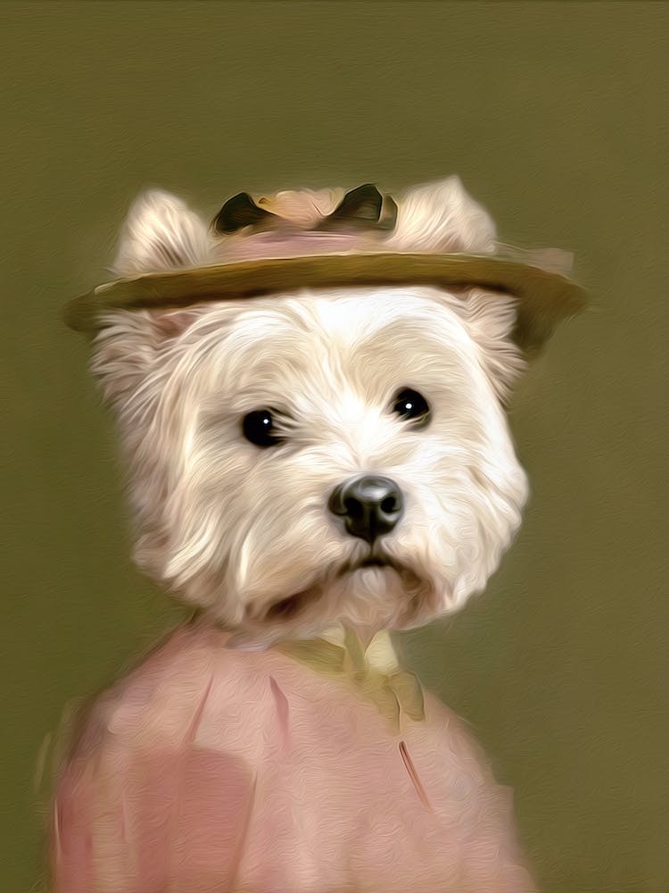 Miss Misty The Dog Pet Portraits