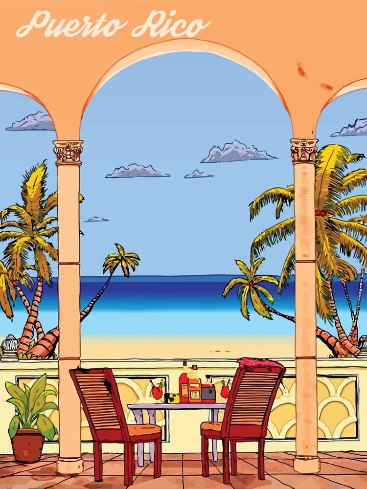 Puerto Rico, Coast Under The Arch