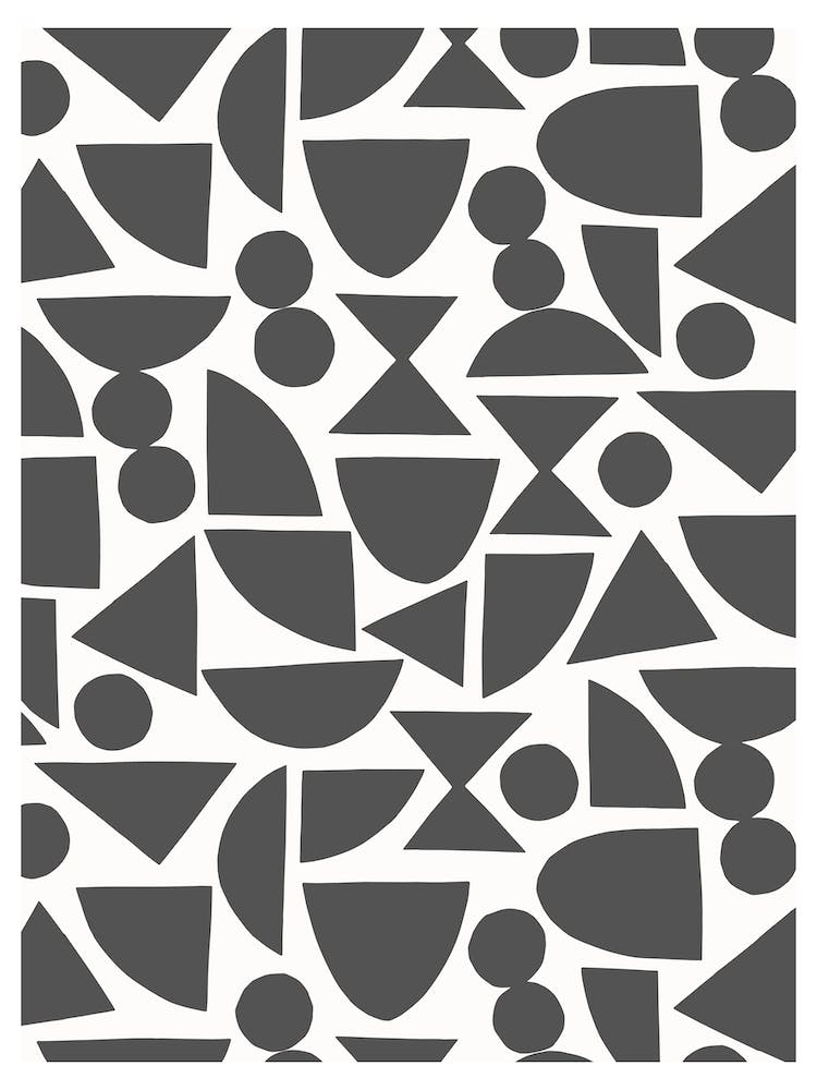 Shapes Black And White