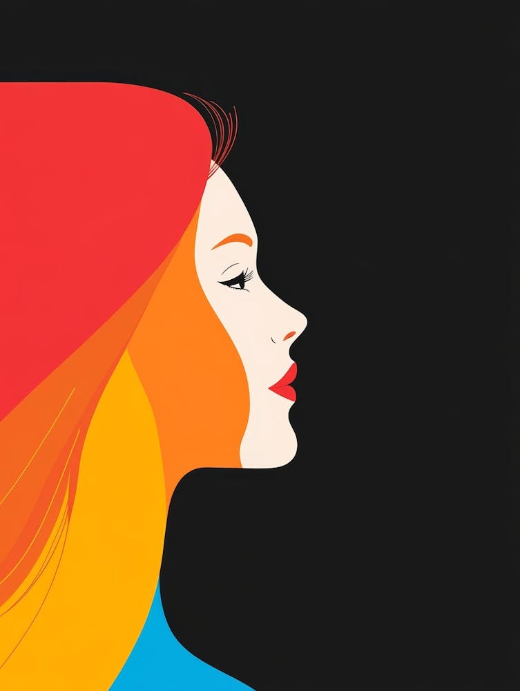 Profile Of A Woman 3