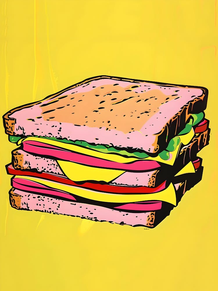 Sandwich Canvas Art