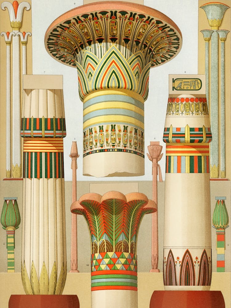 Egyptian Pattern, Albert Racine 3