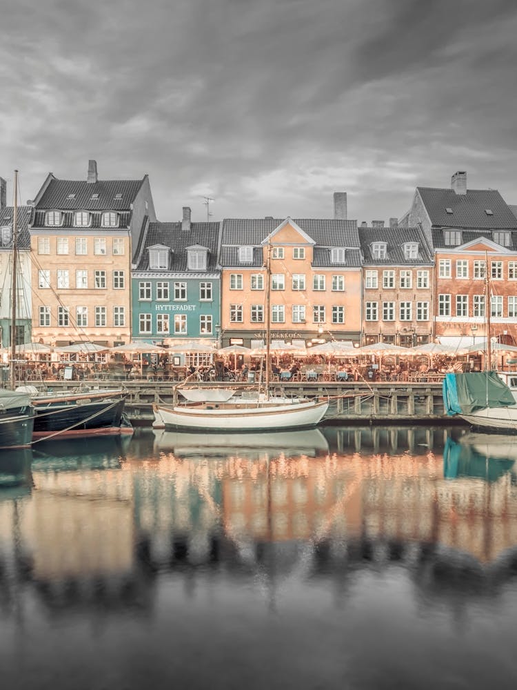 Evening Mood At Nyhavn Copenhagen