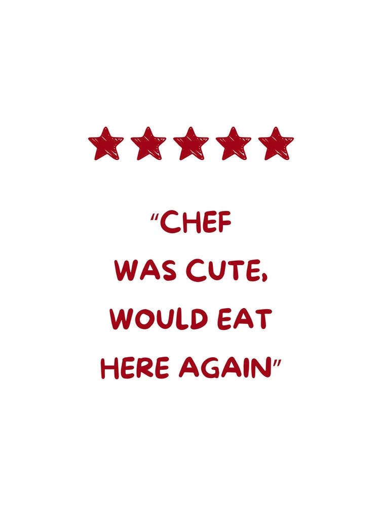 Red Chef Was Cute