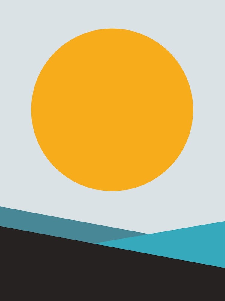 Mita Teal Big Sun
