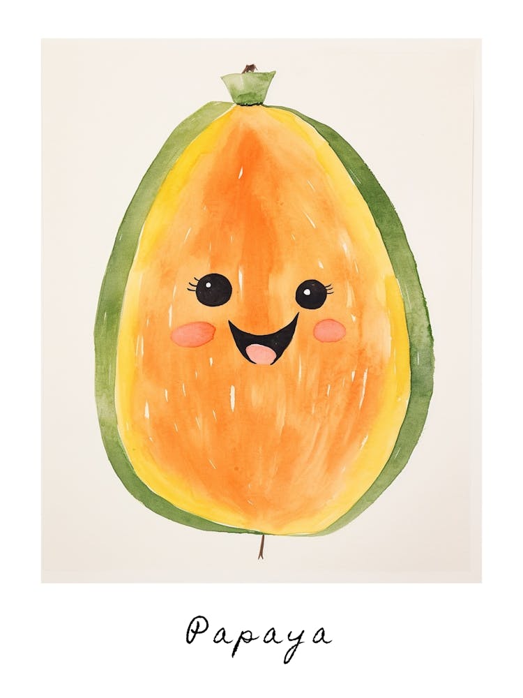 Affiche Papaye Amie des Enfants