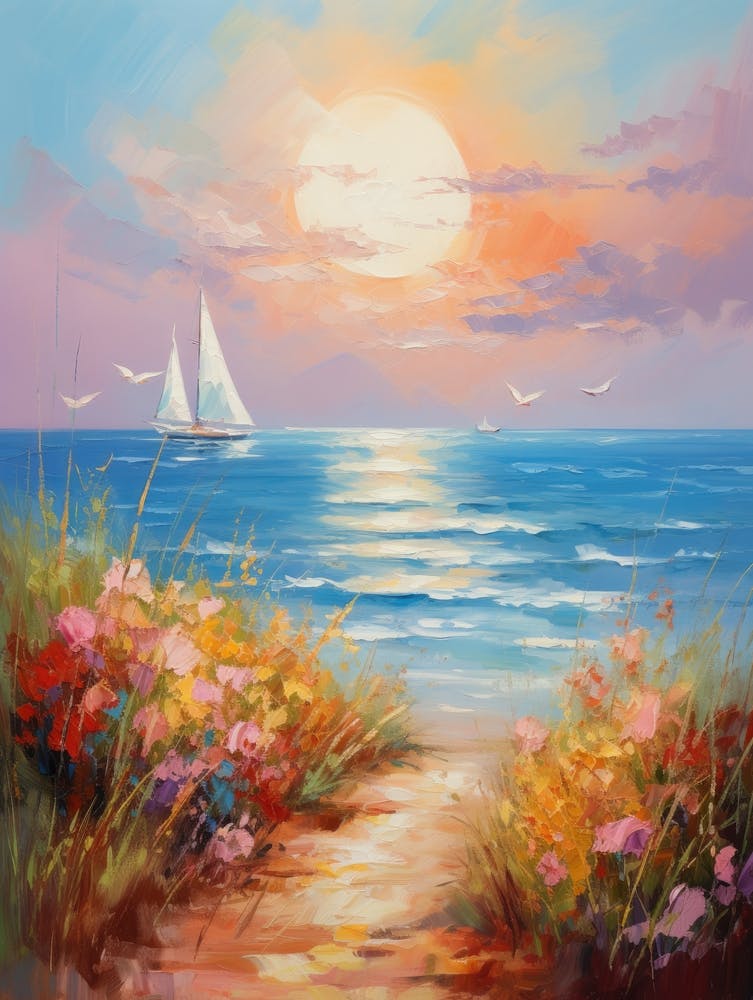 Sunset At The Beach 7