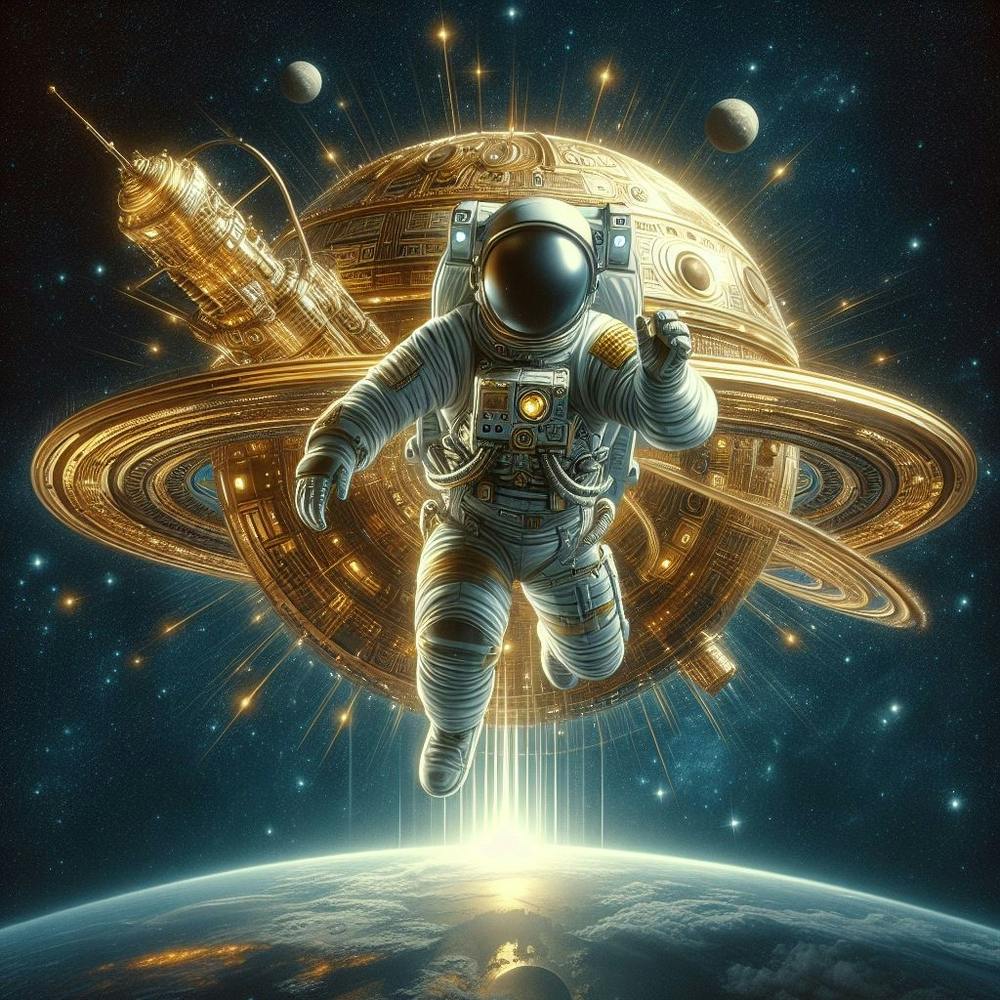 Astronaut In Space