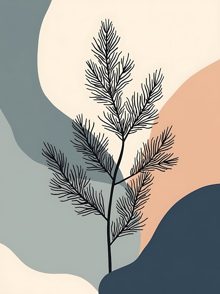 Faded Petal Details in Natural Earthy Colors