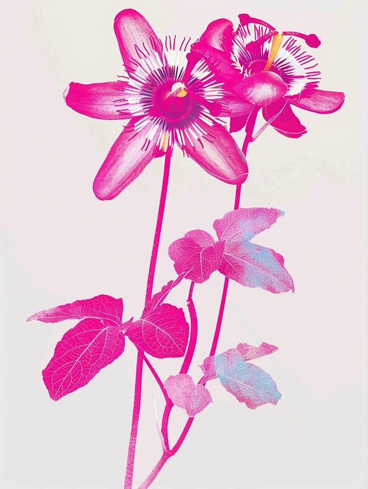 Hot Pink Passionflower