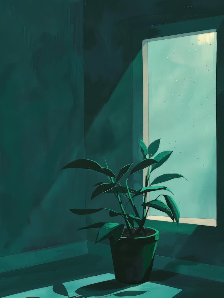 Plant In A Window 1