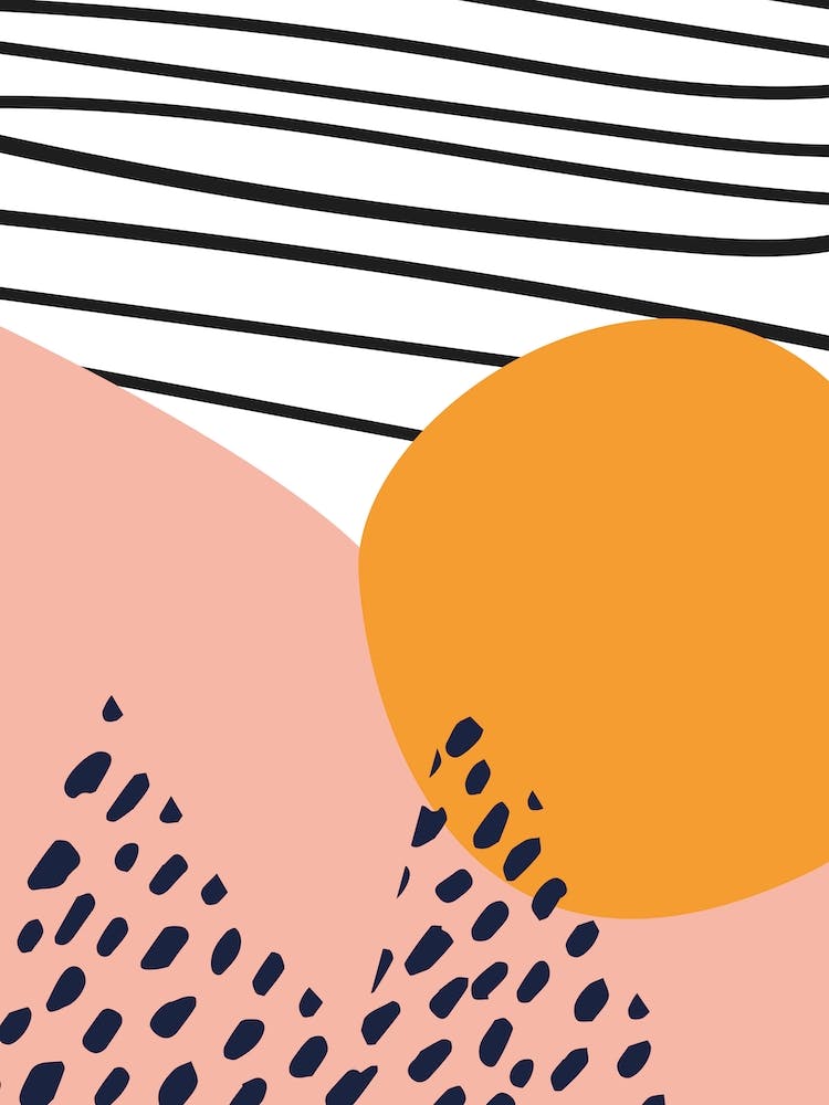 Sunset Over The Hills