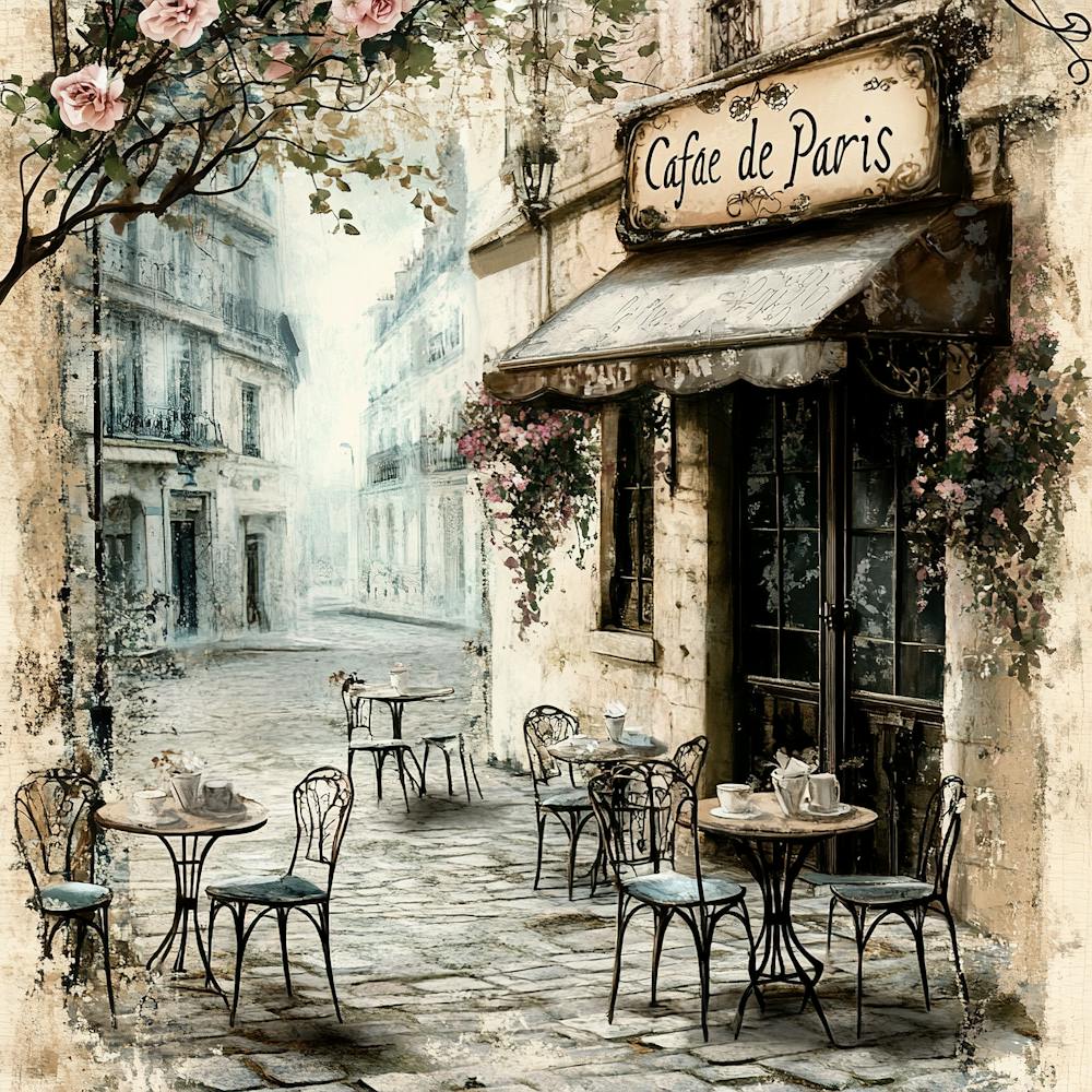 Cozy Parisian Café 5