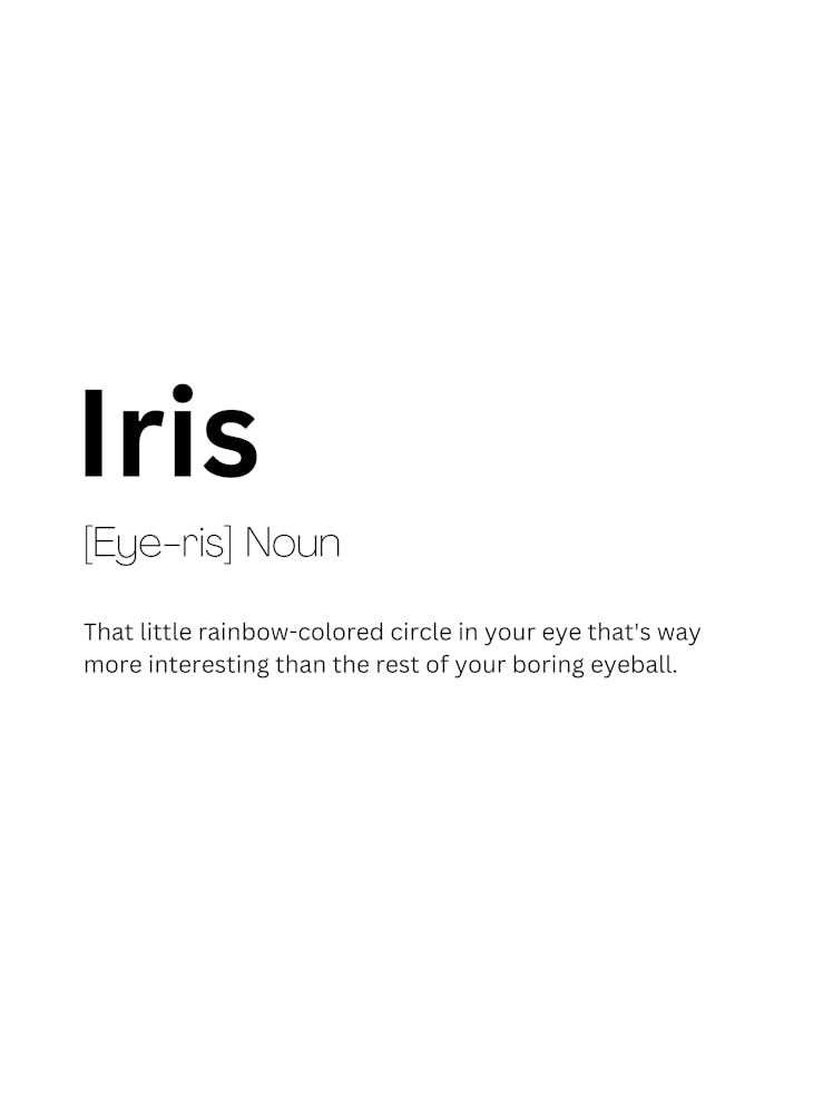 Iris Definition Meaning