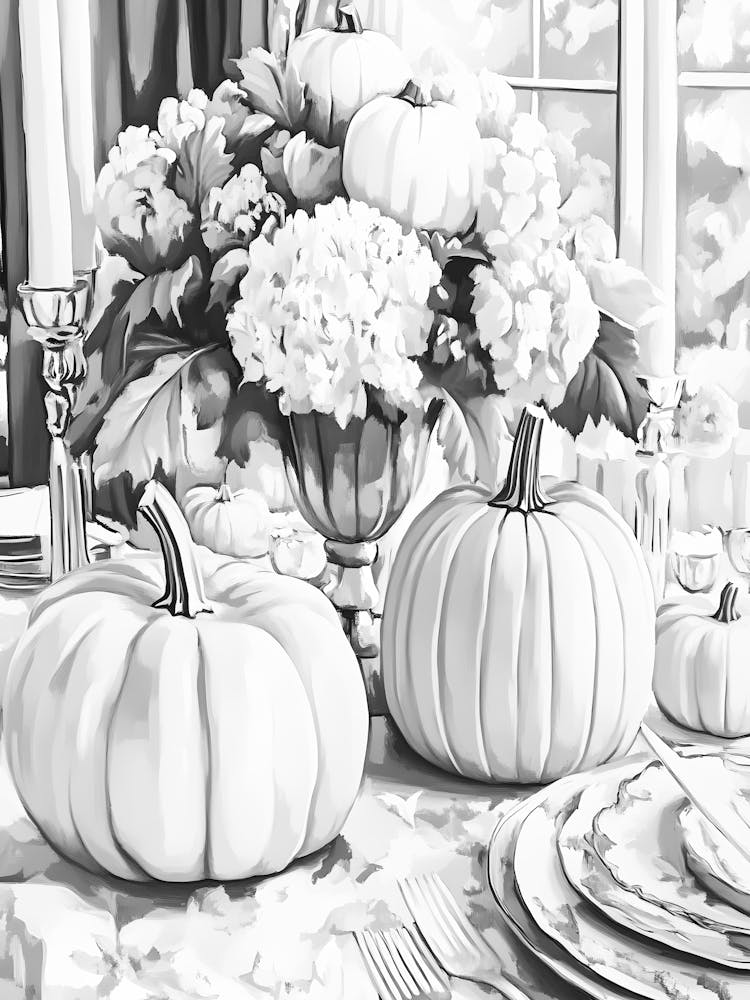 Thanksgiving Table Setting