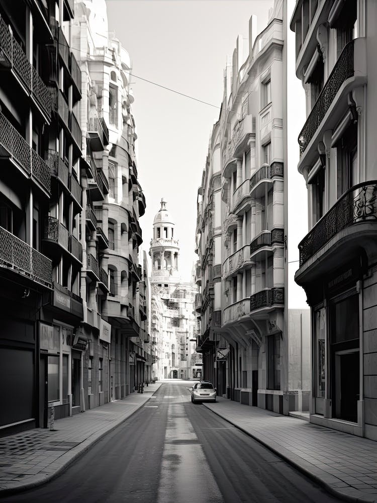 Valencia, Spain, Photography In Black And White 8