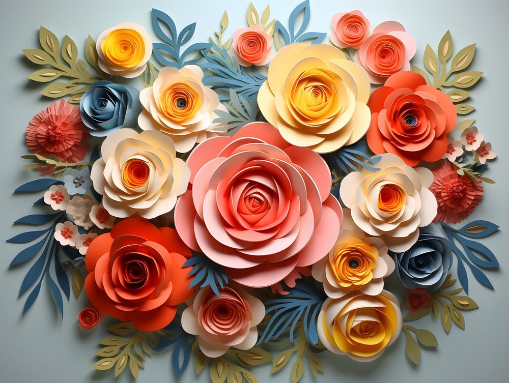 Paper Flowers 2